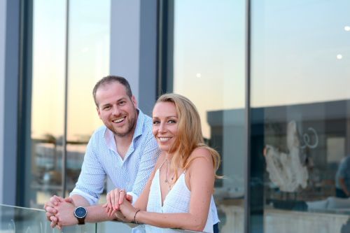 Gastgeber Betty Schliephake und Markus Zraunig