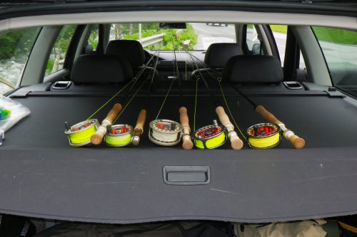 Ausrüstung für Fliegenfischer