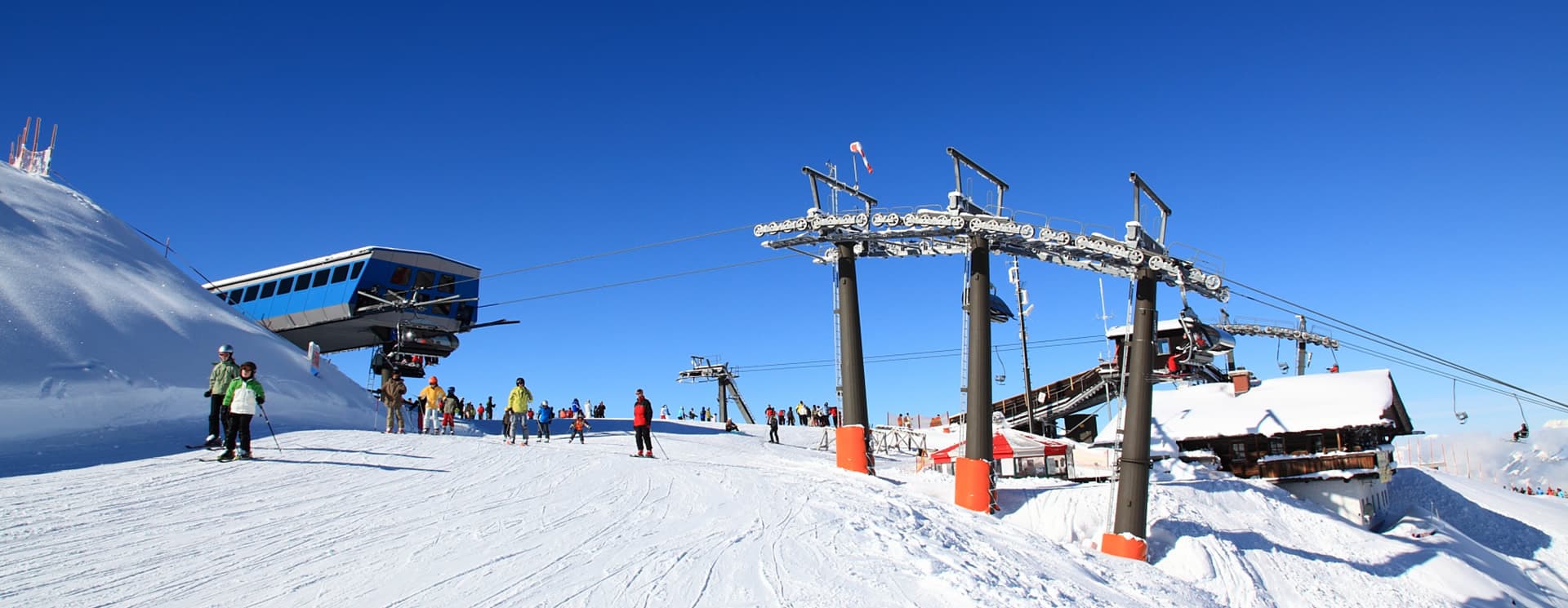 Skigebiet Großarltal Dorfgastein - im Bild Kreuzkogel