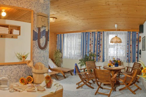 Kleiner gemütlicher Saunabereich