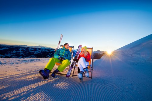 Sonnenskilaufen im Großarltal